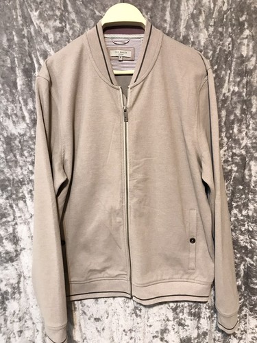 Full Zip Cardigan Bomber Jacket Size 