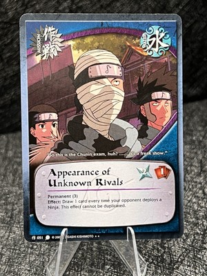 Appearance Of Unknown Rivals #051 Naruto CCG