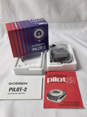 Gossen Pilot 2 Exposure Meter With Case & Original Box German- Brand New NOS