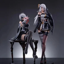 Nier A2 & 2B Kimono Figures | YoRHa Type B Anime Statue Collection Gifts