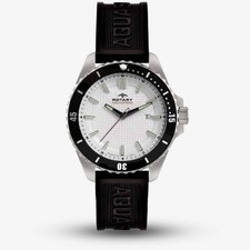Rotary Mens Black Rubber Strap Watch AGS00293/06