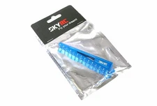 SKYRC RC Model -3 to 10mm Chassis Droop Gauge (Blue) AC597