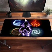 40*90cmAvatar The Last Airbender Gaming Desk Mat & Non-Slip Mouse Pad - Large Aa