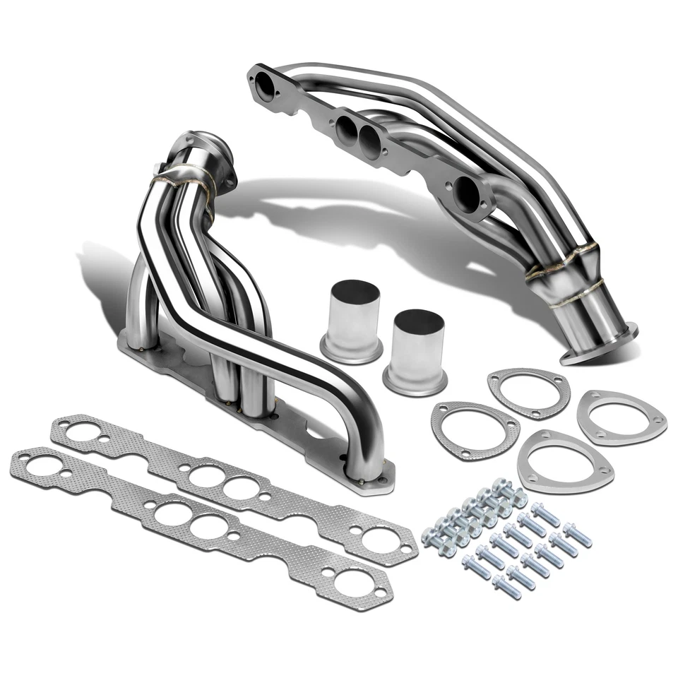 Exhaust Headers For Chevy Truck&SUV GMC SBC 307/327/305/350/400 1988-1997 V8 - Image 2 of 4