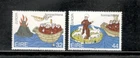 IRELAND - VOYAGES OF ST. BRENDAN - SET #923-4 - MNH - YR 1994