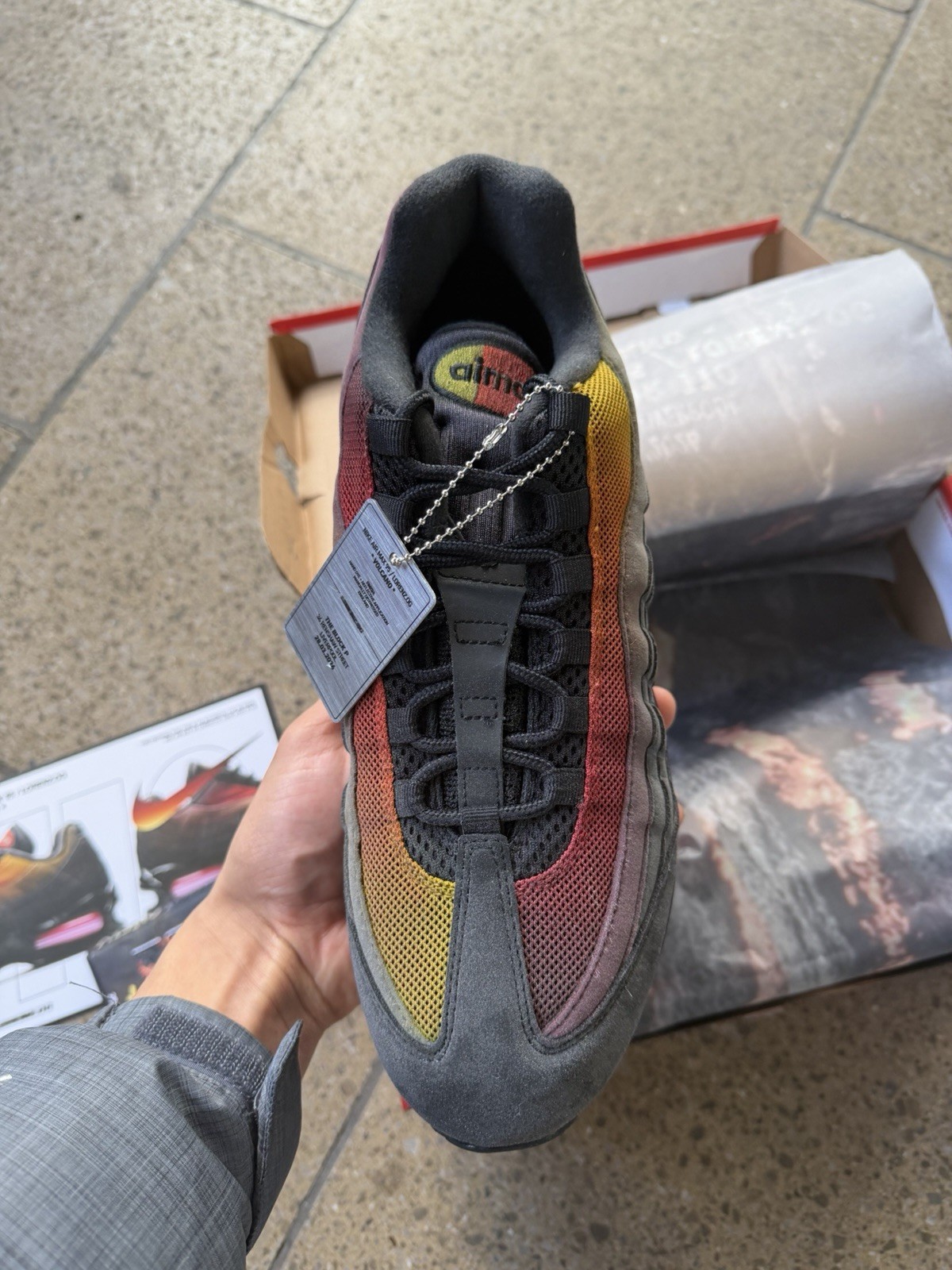 Nike Air Max 95 Lorenz.OG Volcano - Rare UK 10, Brand New, Limited Edition image 2
