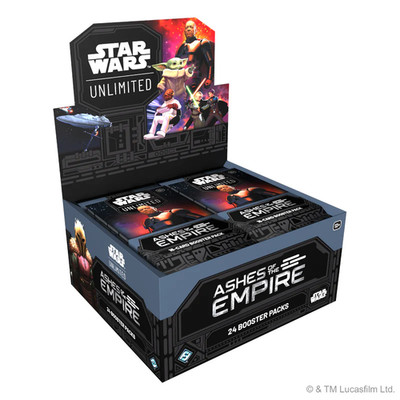 Star Wars: Unlimited Ashes of the Empire Booster Box FACTORY SEALED!