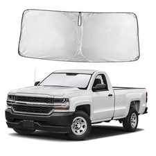 Windshield Sun Shade Fit for 2014-2017 2018 2019 Chevy Silverado GMC