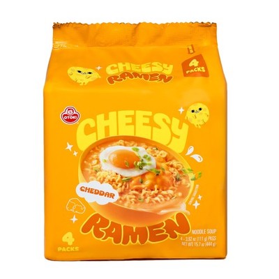 Cheesy Ramen  Cheddar Soup Ramen | Mild Kick, Creamy & Savory Korean Noodles ...