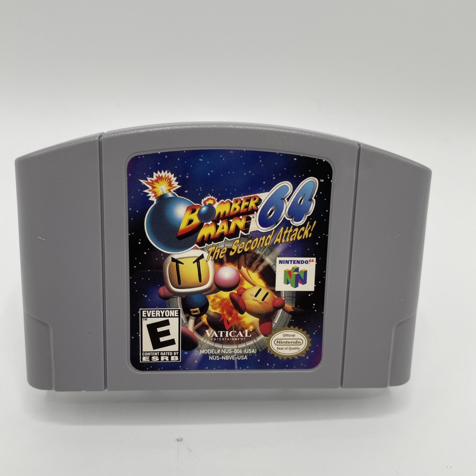Bomberman 64: The Second Attack Nintendo 64 N64 Authentic Cartridge Only