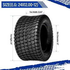 Juego De 2 Cámaras De Aire Para Cortadora De Césped – Tamaños 23x8.50-12, 23x9.50-12, 23x10.50-12, Marca Deli