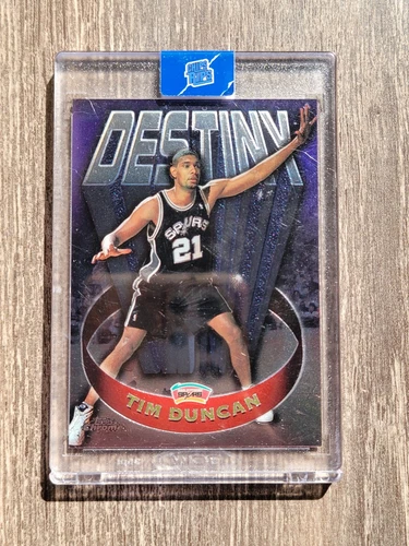 1997-98 Topps Chrome #D8 Tim Duncan Destiny Refractors