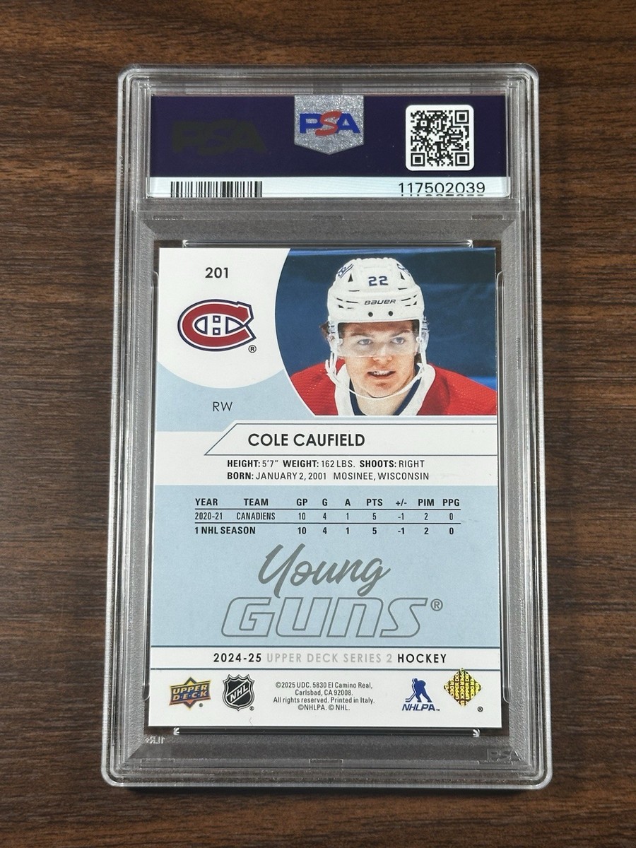 2024-25 Upper Deck Series 2 - Young Guns Renewed Cole Caufield