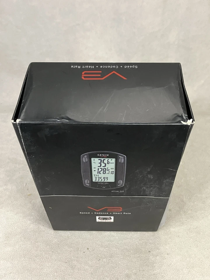 Cateye V3 Wireless Cycling Computer Untested - Image 2 of 4