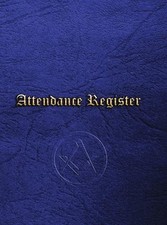 Masonic Attendance Register: Craft Signature Book by Steve Foster (English) Hard