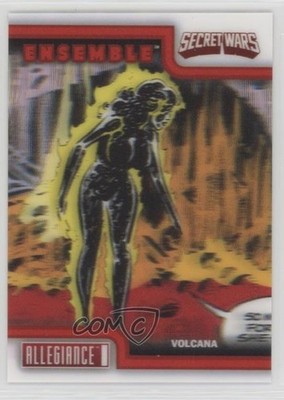 2024 Upper Deck Allegiance: Marvel Secret Wars 1984 Ensemble Volcana #E-18 b7b