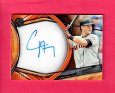 CHRISTIAN ARROYO 2024 Topps Tribute Baseball Tribute AUTO ORANGE /25 San Giants