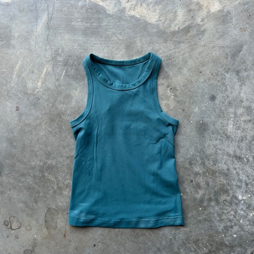 Lululemon Align Tank Top Women's Blue Green Hip-Length Racerback Activewear - Picture 2 of 7