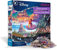 Thomas Kinkade Puzzles   Disney  S Hercules 1000 Piece Jigsaw Puzzle, Disney Puzz