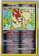 Lopunny 21/99 Rare Arceus Pokemon Reverse Holo Lightly Played on eBay