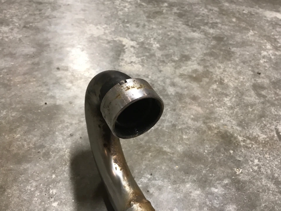 Suzuki AS100-AC100-AC90-A100 Scrambler Upper Exhaust Muffler Motorcycle Bike - Image 3 of 4