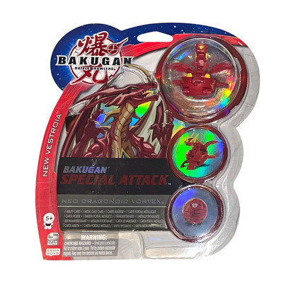 Bakugan New Vestroia Special Attack Neo Dragonoid Vortex Red Pyrus | Sega Toys