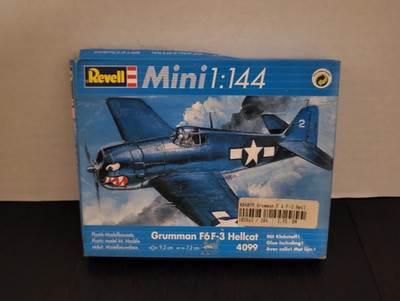 Grumman F6F-3 Hellcat 1:144 REVELL Model Kit MIB NEW Sealed