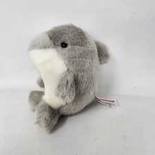 Aurora Gray White Dolphin Plush 5.5" Stuffed Animal Soft Toy 2019