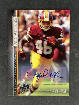 2015 Topps Field Access - All Access Alfred Morris #AAA-AM Autographs (AU)