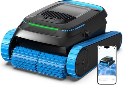 PC20 Cordless Robotic Pool Cleaner Inground Above Ground Self Parking