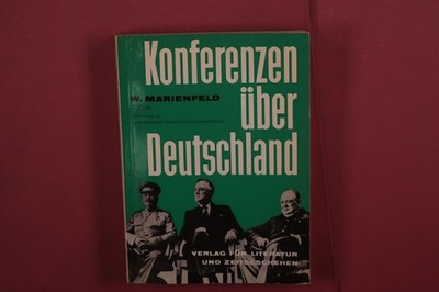 405239 Wolfgang Marienfeld KONFERENZEN ÜBER DEUTSCHLAND Verlag für Literatur und