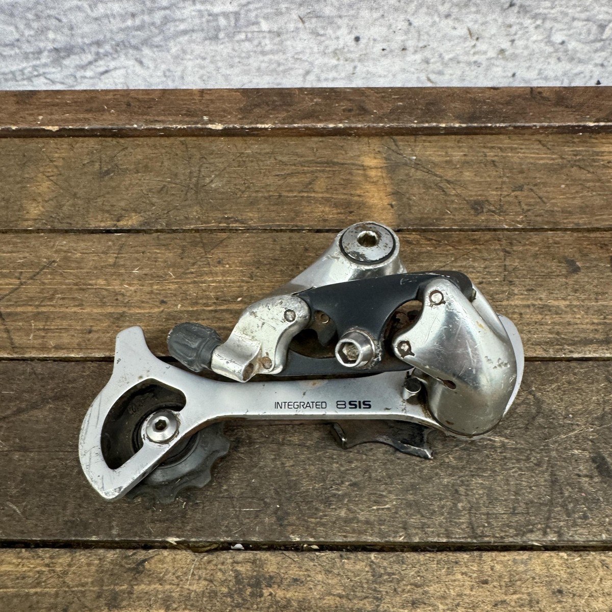 Vintage Shimano Deore XT RD-M737 Rear Derailleur 8 Speed Long Cage