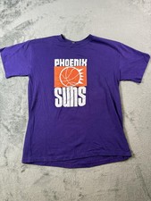 Vintage Phoenix Suns Shirt Mens XL Purple NBA Basketball Platinum Plus USA 90s