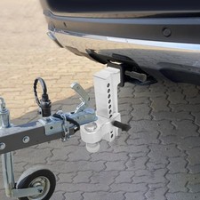 Adjustable Trailer Hitch 2 Ball Heads 26500lbs Tractive Force 2.5in Receiver