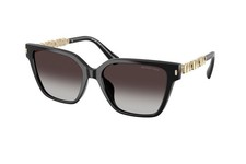 Sunglasses Michael Kors Piedmont MK 2263U 30058G Black Light Grey Radiant NIB