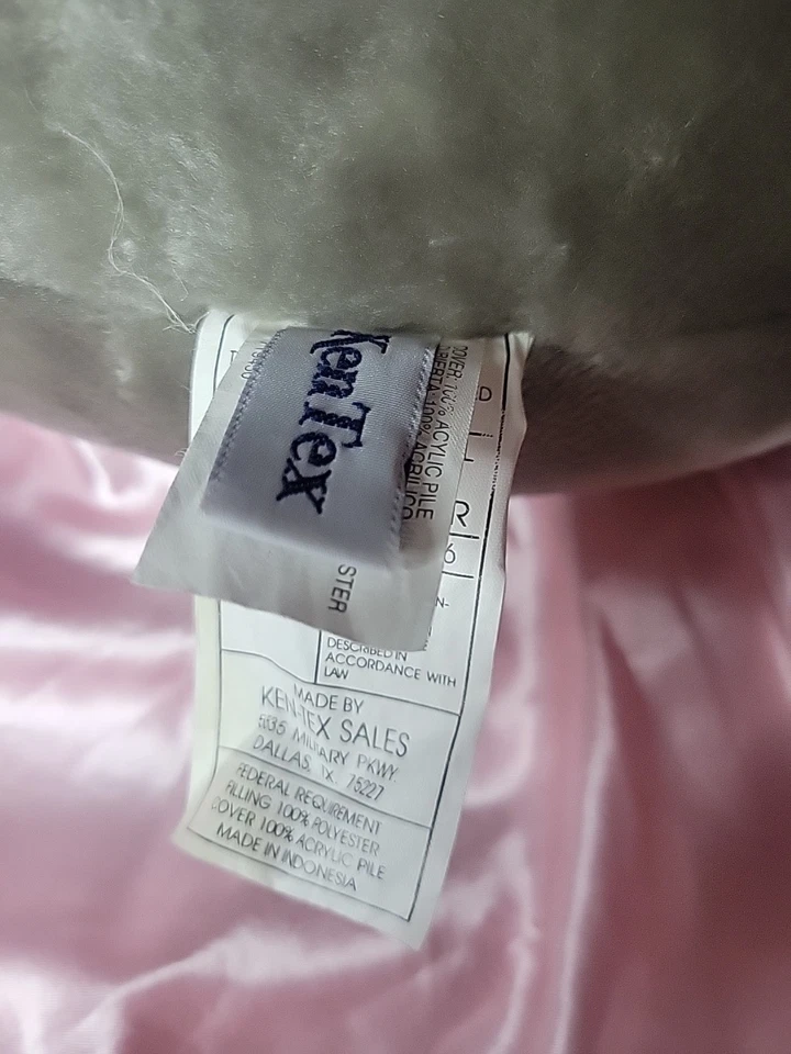 Vintage Dallas Cowboys NFL Football Plush Stuffed Embroidery Logo KenTex - Image 2 of 2