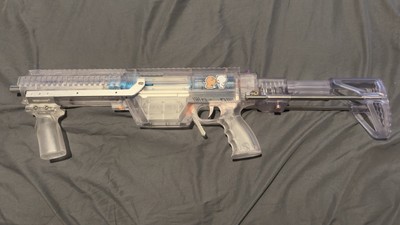 Worker Mod Short Dart Blaster Prophecy PDW Kit Clear 