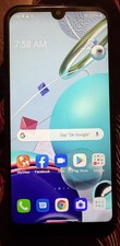 LG K31 Rebel LG 355DL 32GB Gray Tracfone Cell Phone Fast Ship Very Good Used