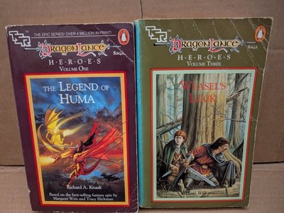 Dragon Lance Heroes Books 1 & 3