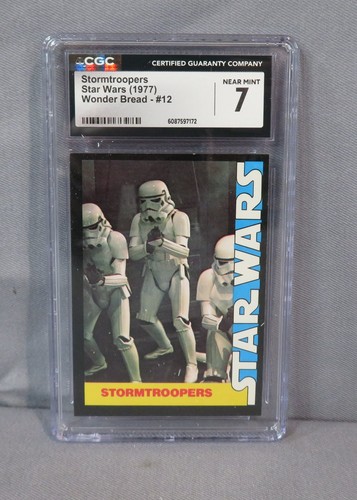 1977 Wonder Bread Star Wars #12 Stormtroopers — CGC 7