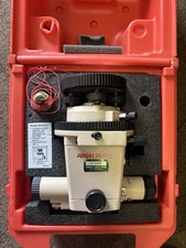 David White 8700 Optical Automatic Level, 26x Mag, 200 ft, Case & Plumb Bob