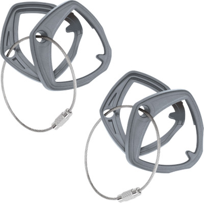 Show Chrome 41-182E Key Covers - Gray - for Can-Am - Spider