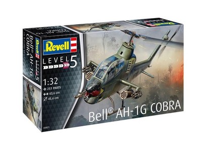 Revell 03821 Bell AH-1G Cobra 1:32 Modellbausatz Neu OVP