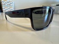SPY ROCKY SOSI Sunglasses Black / Happy Gray Green POLARIZED Lens O6