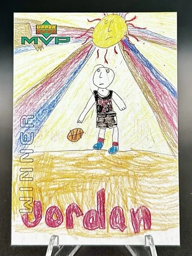 1999-00 Upper Deck MVP - Draw Your Own Card Winner Michael Jordan #W1