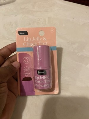b.pure Lip Jelly & Cheek Tint Plum Lip Tint Jelly 0.28 oz Hydrating