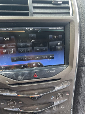 2013 LINCOLN MKX RADIO SYNC INFO DISPLAY TOUCH 8'' SCREEN OEM DT4T-14F239-AD