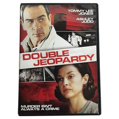 Double Jeopardy (1999 DVD) Ashley Judd, Tommy Hilfiger, Lee Jeans Jones