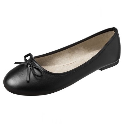 Alpine Swiss Iris Womens Ballet Flats Classic Bow Slip On Comfortable Shoes