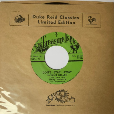 Phyllis Dillon - Don't Stay Away / Continental - Treasure Isle - 7''  Vinyl
